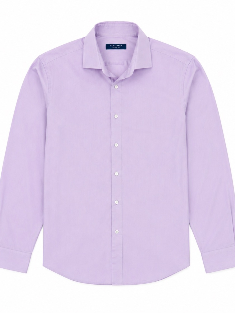 Cole Haan GrandØS Purple Button Down Dress Shirt Men’s 15.5 34/35 Slim Fit